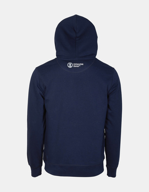 Hoodie College blau